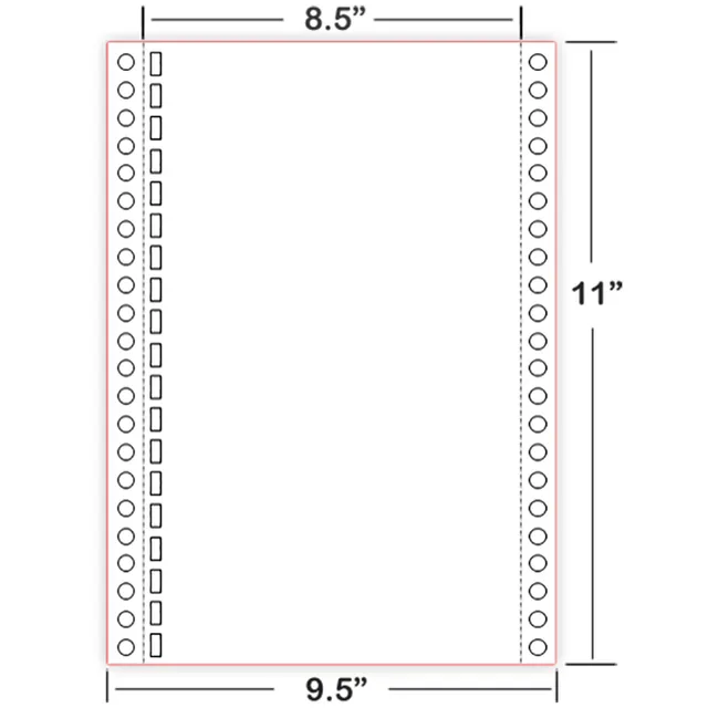 american-thermoform-braille-paper-braillepapier-8-5x11-19-loch-endlos image 1