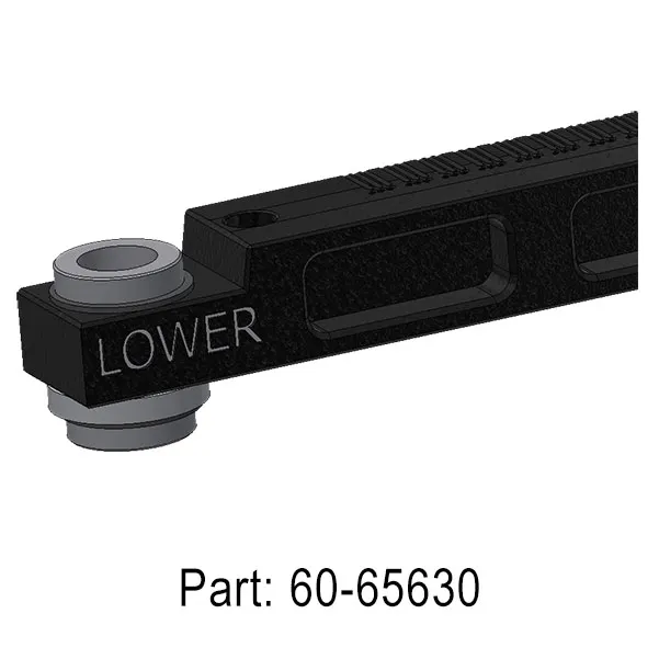 braillo-paper-feed-paper-shoe-lower-w-bearings-45-papierschuh-sw-sf image 1