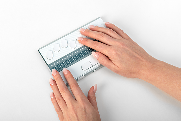 harpo-braillepen24-braillezeile-mit-24-zellen-aluminium image 2