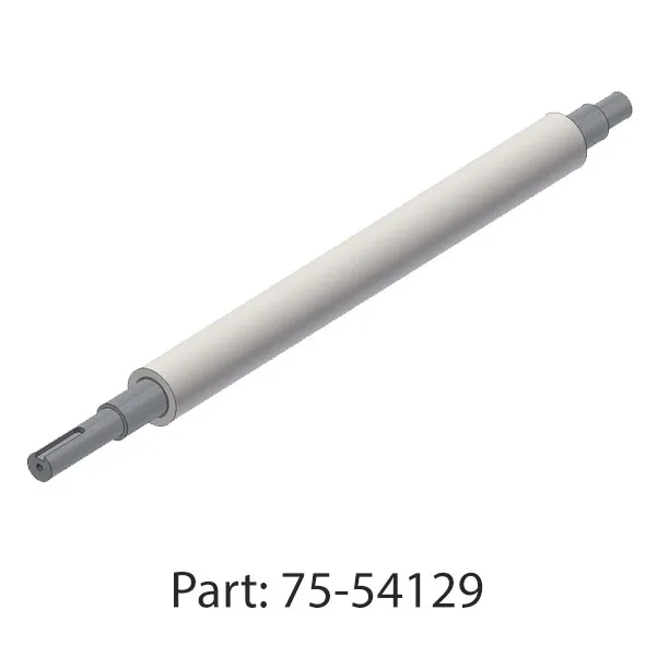 braillo-shaft-w-rubber-prf-gummiwelle-rollenzuf-hrung image 1