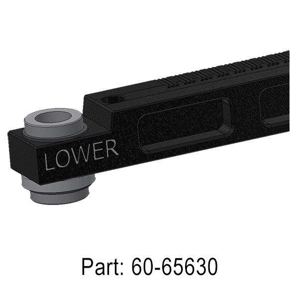 braillo-paper-feed-paper-shoe-lower-w-bearings-45-papierschuh-sw-sf image 1