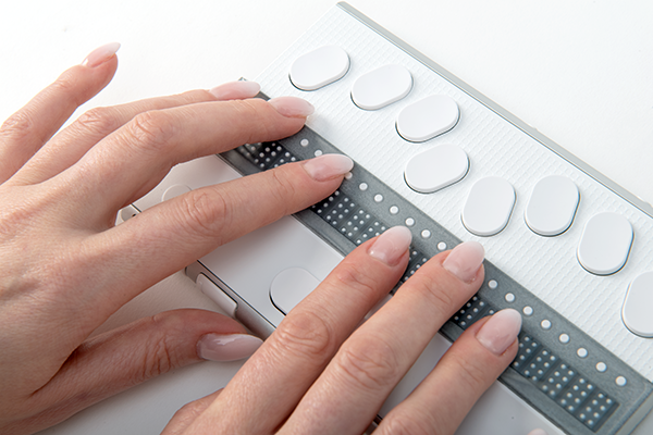 harpo-braillepen24-braillezeile-mit-24-zellen-aluminium image 1
