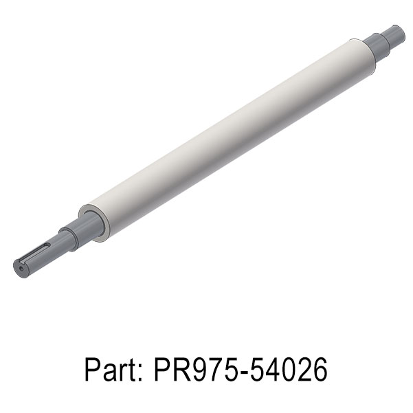 braillo-shaft-welle-mit-gummi-f-r-paper-roll-feeder-bis-2008 image 1